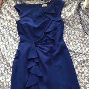 Calvin Klein ruffle dress